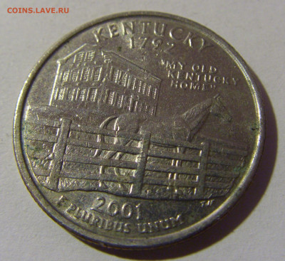 25 центов 2001 Кентукки США №1 18.10.2024 22:00 МСК - CIMG4099.JPG