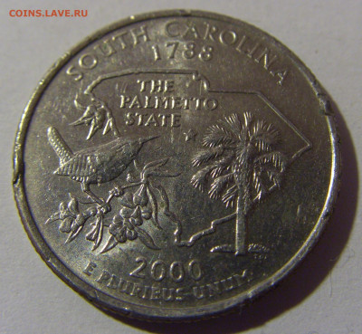 25 центов 2000 Южная Каролина США №1 18.10.2024 22:00 МСК - CIMG4151.JPG
