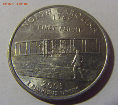25 центов 2001 Северная Каролина США №1 18.10.2024 22:00 МСК - CIMG4159.JPG