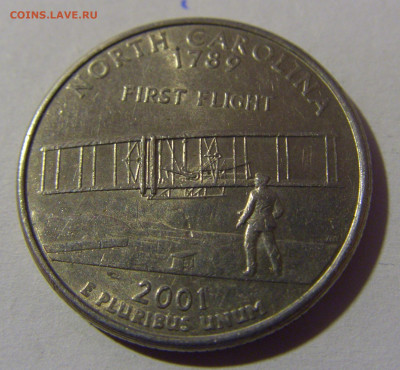 25 центов 2001 Северная Каролина США №2 18.10.2024 22:00 МСК - CIMG4163.JPG