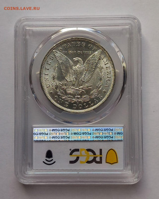 США. 1 доллар Моргана 1885 О PCGS MS64. Серебро - 7