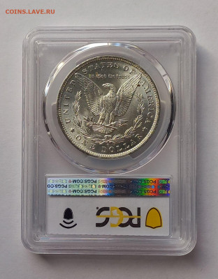 США. 1 доллар Моргана 1885 О PCGS MS64. Серебро - 5
