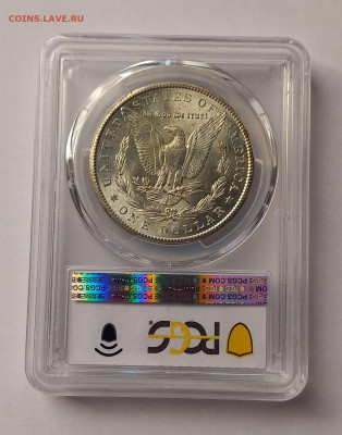 США. 1 доллар Моргана 1902 О PCGS MS64. Серебро - 6