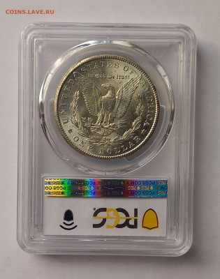 США. 1 доллар Моргана 1902 О PCGS MS64. Серебро - 5