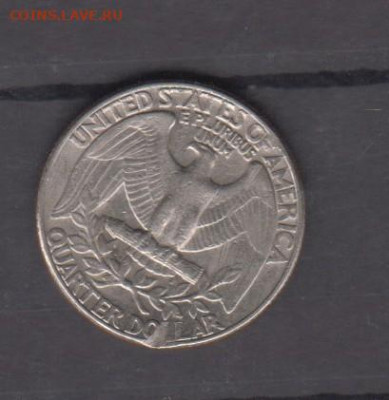 США 1986 четверть $(D) до 19 10 - 252а