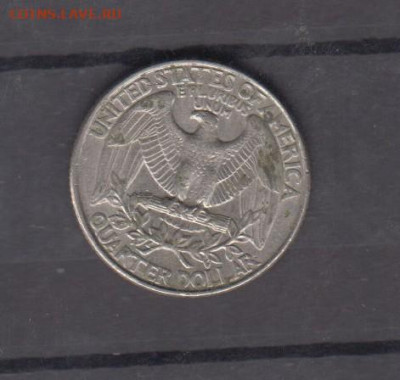 США 1993 четверть $(Р) до 19 10 - 255а