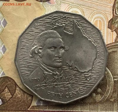 Австралия 50 центов 1970 Путешествие Кука до 21.10 в 22.00 - IMG_E1235.JPG