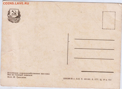 ВСХ  Главный павильон 1956 г. до 21.10.24 г. в 23.00 - 014