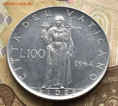 Ватикан 100 лир 1964 до 21.10 в 22.00 - IMG_E1315.JPG