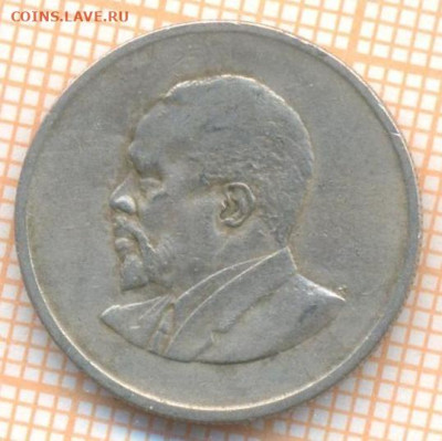 Кения 50 центов 1966 г., до 21.10.2024 г. в 22.00 по Москве - Кения 50 центов 1966 1667а
