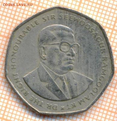 Маврикий 10 рупий 1997 г., до 22.10.2024 г. в 22.00 по Москв - Маврикий 10 рупий 1997 1581а