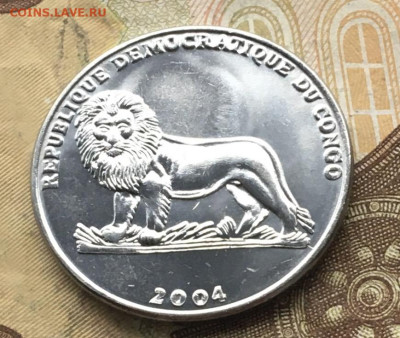 Конго 1 франк 2004 Иоанн Павел 2 до 22.10 в 22.00 - IMG_E1449.JPG