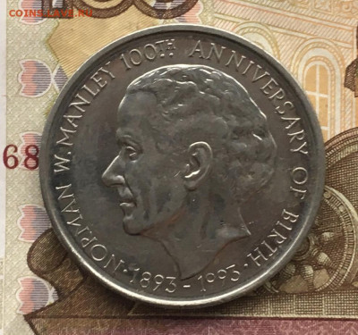 Ямайка 5 долларов 1993 Норман Манлей до 22.10 в 22.00 - IMG_E1411.JPG