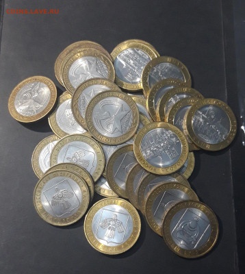 10 РУБЛЕЙ БИМЕТАЛЛ 39 монет. До 22.10 - 20240802_212513