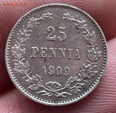 25 пенни 1909 года. Отличный. До 20.10.24 - IMG_1115