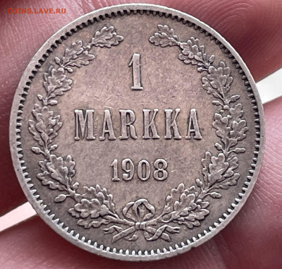 1 маркка 1908 года. AU. До 20.10.24 - IMG_1130