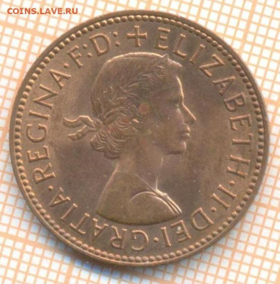 Великобритания полпенни 1967 г., до 23.10.2024 г. в 22.00 по - Великобритания полпенни 1967 880