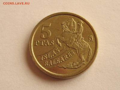 5 песет 1997 Испания Балеарские острова блеск 18.10 22:25 - IMG_9037.JPG