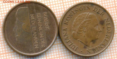 Нидерланды 5 центов 1967,1982 г., до 25.10.2024 г. в 22.00 п - Нидерланды 5 центов 1967 1982  1310а