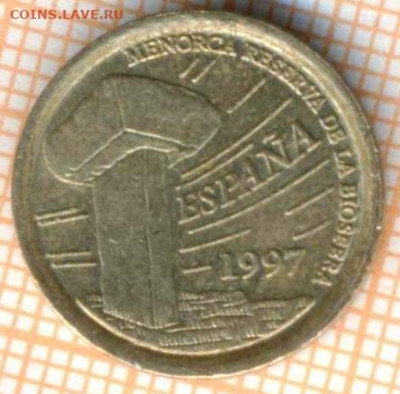Испания 5 песет 1997 г., до 25.10.2024 г. в 22.00 по Москве - Испания 5 песет 1997 1417