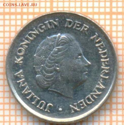 Нидерланды 25 центов 1978 г., до 25.10.2024 г. в 22.00 по Мо - Нидерланды 25 центов 1978 1429а