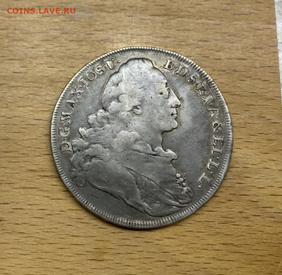 Курфюршество Бавария Максимилиан III Талер 1771 Дева Мария - kurfjurshestvo_bavarija_maksimilian_iii_taler_1771_deva_marija_krona_shajba_serebro (1)