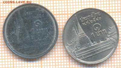 Таиланд 1 бат 1977,2011 г., до 26.10.2024 г. в 22.00 по Моск - Таиланд 1 бат 1997 2011 1504