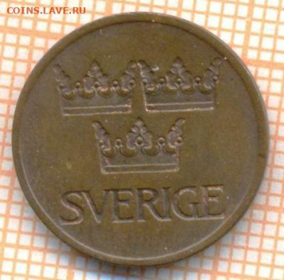 Швеция 5 эре 1972 г., до 26.10.2024 г. в 22.00 по Москве - Швеция 5 эре 1972 1506а