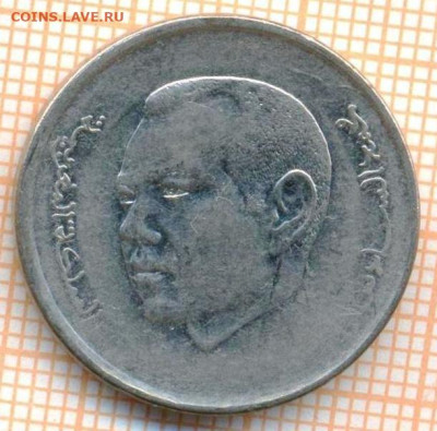 Марокко 1 дирхам 2013 г., до 26.10.2024 г. в 22.00 по Москве - Марокко 1 дирхам 2013 1728а