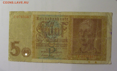 5 марок 1942 Германия (567) 26.10.2024 22:00 МСК - CIMG5235.JPG