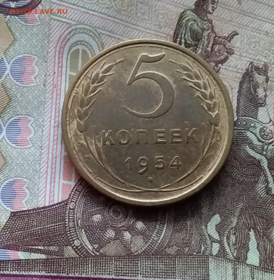 5 копеек 1954. До 24.10.24 в 22.00 - 20241020_195234
