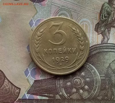 3 копейки 1929. До 24.10.24 в 22.00 - 20241020_211929
