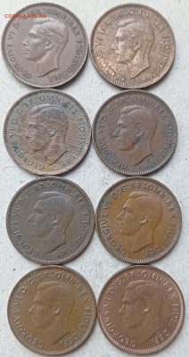Великобритания 1 фартинг 1939-1951 г.г.,фикс - IMG20241021141427