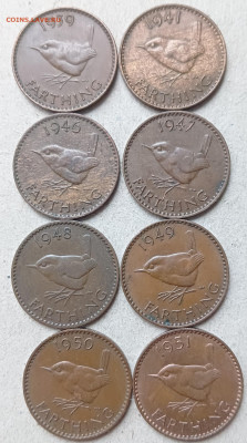Великобритания 1 фартинг 1939-1951 г.г.,фикс - IMG20241021141326