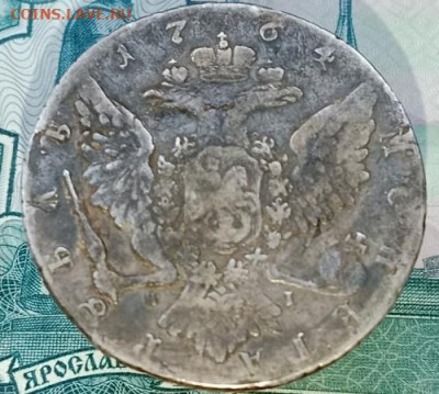 рубль 1764 года СПБ-ЯI до 26.10.24 22.00 мск - р2