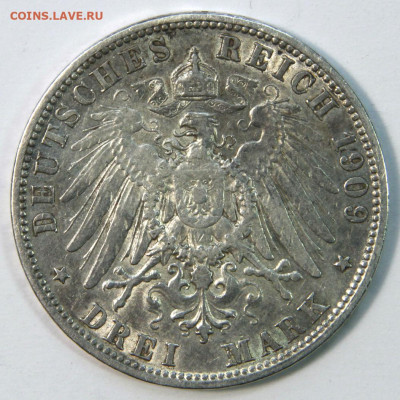 Германия Бавария 3 марки 1909 с 200! до 26.10 в 22:10 - ГИ Бавария 3 марки 1909_2