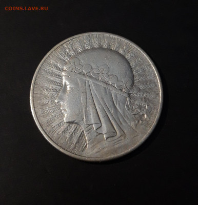Польша - 10 злотых 1932 года, Ядвига, серебро До 28.10 - 20241022_004839