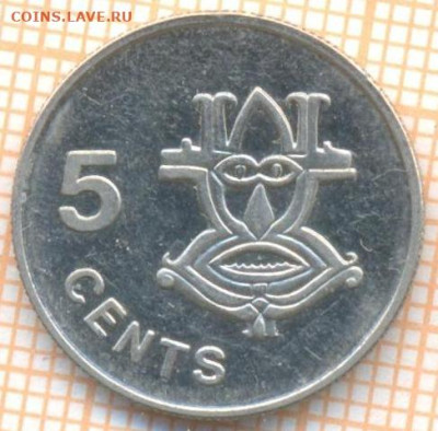 Соломоновы острова 5 центов 2005 г., до 27.10.2024 г. в 22.0 - Соломоны 5 центов 2005 1671