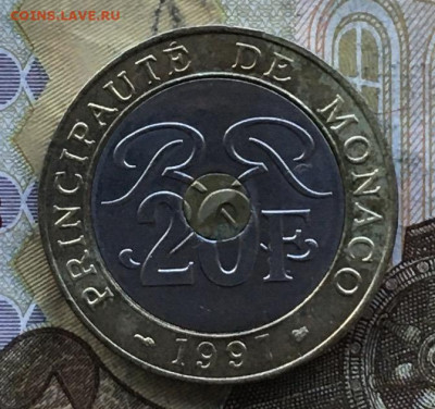 Монако 20 франков 1997 до 28.10 в 22.00 - IMG_E2005.JPG