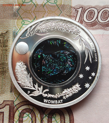 Австралия 1 доллар 2012 Опал - Вомбат 26.10.24 в 22.00 - 1729590956277