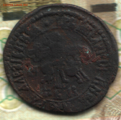 1 копейка, 1704 БК. Фальшак  до 23.10.24 в 22.10 МСК - 021 в 23_06