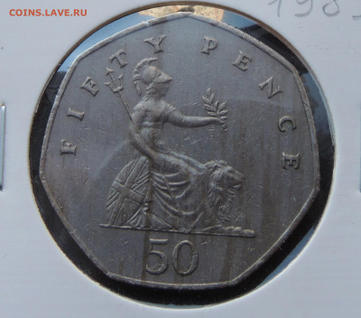 Великобритания 50 пенсов 1983 до 29.10.2024 - Британия 50.83 .JPG