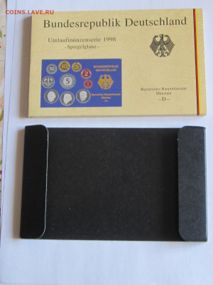 Банковский набор монет ФРГ 1998 D ПРУФ 26.10 22:20 - IMG_7129.JPG