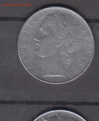 Италия 1957 100 лир до 28 10 - 268а