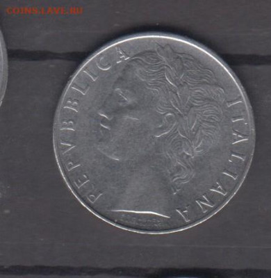 Италия 1972 100 лир до 28 10 - 271а
