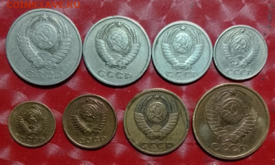 Подборка СССР 8 монет: 1978 50к-1к Фикс - 1978-8 монет 50к-1к 15.04.24 Дух А