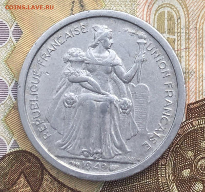 Французская Океания 2 франка 1949 до 29.10 в 22.00 - IMG_E2111.JPG