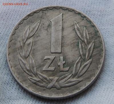 Польша 1 злотый 1949 Cu-Ni до 29.10.2024 - Польша 1 злотый 49.JPG