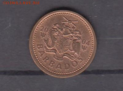 Барбадос 2004 1цент ( в блеске) до 29 10 - 300
