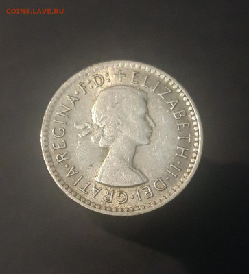 Австралия 3 пенса 1957 года, серебро. До 01.11 - 20240925_210338